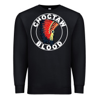 Black choctaw blood Premium Sweatshirt - artisFamous