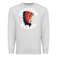 Dove Grey choctaw blood Premium Sweatshirt - artisFamous