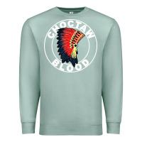 Seafoam choctaw blood Premium Sweatshirt - artisFamous