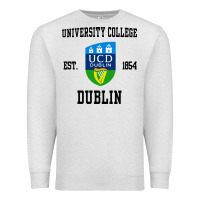 Oatmeal Heather university college dublin Premium Sweatshirt - artisFamous