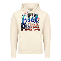 Vintage Artic Cool Papa American Flag 4th of July Vintage Hoodie - LillyAllenDesigns