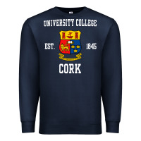 Navy university college cork Premium Sweatshirt - artisFamous