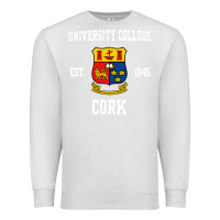 Oatmeal Heather university college cork Premium Sweatshirt - artisFamous