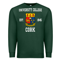 Sports Green university college cork Premium Sweatshirt - artisFamous