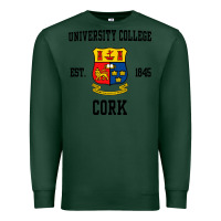 Sports Green university college cork Premium Sweatshirt - artisFamous