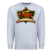Heather Grey ugk underground kingz Premium Sweatshirt - artisFamous