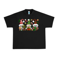 Black Christmas Gnomes Urban Heavy Tee - BundleAndBundleShop
