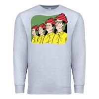 Heather Grey Devo Premium Sweatshirt - artisFamous