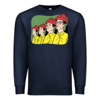 Navy Devo Premium Sweatshirt - artisFamous