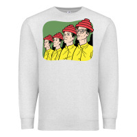 Oatmeal Heather Devo Premium Sweatshirt - artisFamous