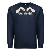 Navy ew david schitt's creek Premium Sweatshirt - artisFamous