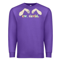 Purple ew david schitt's creek Premium Sweatshirt - artisFamous