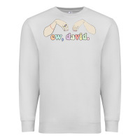 Dove Grey ew david schitt's creek Premium Sweatshirt - artisFamous