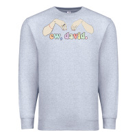Heather Grey ew david schitt's creek Premium Sweatshirt - artisFamous