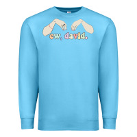 Ocean Blue ew david schitt's creek Premium Sweatshirt - artisFamous