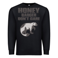 Black honey badger dont care Premium Sweatshirt - artisFamous
