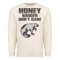 Sandshell honey badger dont care Premium Sweatshirt - artisFamous