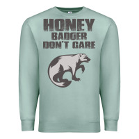 Seafoam honey badger dont care Premium Sweatshirt - artisFamous