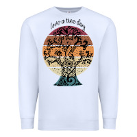 White National love a tree day Premium Sweatshirt - artisFamous