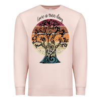 Pale Pink National love a tree day Premium Sweatshirt - artisFamous