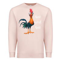 Pale Pink hei girl Premium Sweatshirt - artisFamous