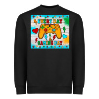 Black every day is gaming day Heavyweight Sweatshirt - JahusDesignShop