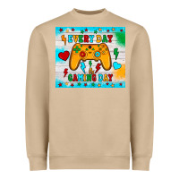 Mushroom every day is gaming day Heavyweight Sweatshirt - JahusDesignShop