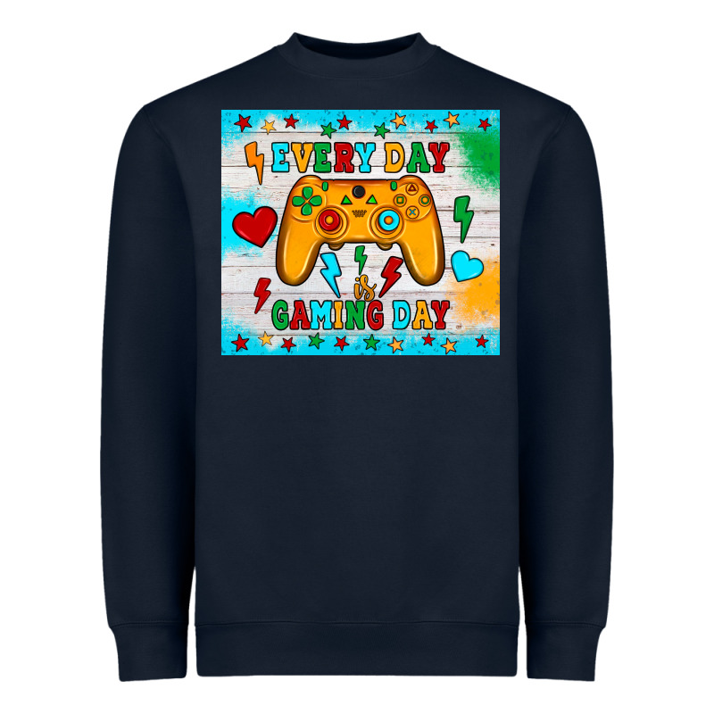 Every Day Is Gaming Day Heavyweight Sweatshirt by JahusDesignShop | Teevron