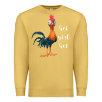 Antique Gold hei girl Premium Sweatshirt - artisFamous