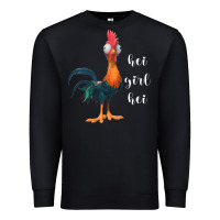 Black hei girl Premium Sweatshirt - artisFamous