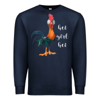 Navy hei girl Premium Sweatshirt - artisFamous
