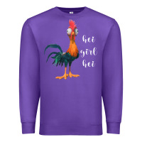 Purple hei girl Premium Sweatshirt - artisFamous