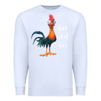 White hei girl Premium Sweatshirt - artisFamous