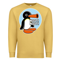 Antique Gold noot noot funny Premium Sweatshirt - artisFamous
