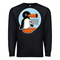 Black noot noot funny Premium Sweatshirt - artisFamous