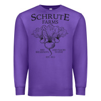 Purple Schrute Farms - The Office Premium Sweatshirt - artisFamous