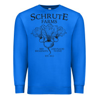 True Royal Schrute Farms - The Office Premium Sweatshirt - artisFamous