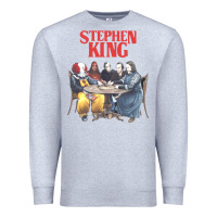 Heather Grey retro cult classic Premium Sweatshirt - artisFamous