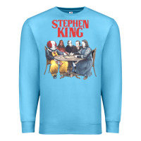 Ocean Blue retro cult classic Premium Sweatshirt - artisFamous