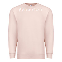 Pale Pink Friends Premium Sweatshirt - artisFamous