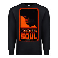 Black Fist Full Of Soul Long Record Player Premium Sweatshirt - artisFamous