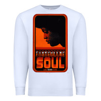 White Fist Full Of Soul Long Record Player Premium Sweatshirt - artisFamous