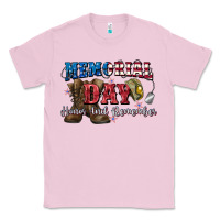 Bubblegum Pink Memorial day honor ans remember Classic Tee - CowGirlArtShop