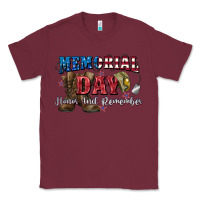 Burgundy Memorial day honor ans remember Classic Tee - CowGirlArtShop