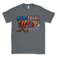 Charcoal Heather Memorial day honor ans remember Classic Tee - CowGirlArtShop