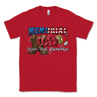 Red Memorial day honor ans remember Classic Tee - CowGirlArtShop