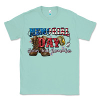 Seafoam Memorial day honor ans remember Classic Tee - CowGirlArtShop