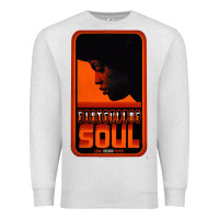 Oatmeal Heather Fist Full Of Soul Long Record Player Premium Sweatshirt - artisFamous