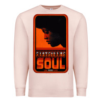 Pale Pink Fist Full Of Soul Long Record Player Premium Sweatshirt - artisFamous