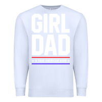 White Girl Dad A True American Hero - Fathers Day Gift Premium Sweatshirt - artisFamous